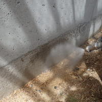 下関市豊浦町にて白蟻予防工事。増築部もしっかり予防。のサムネイル