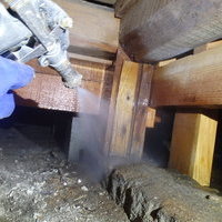 防府市仁井令にて白蟻予防工事。新規ご契約からこの度リピートのご契約となりました。のサムネイル