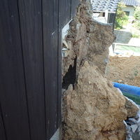 山口市江崎にて、白蟻予防工事。壮絶なイエシロアリ駆除から５年。のサムネイル