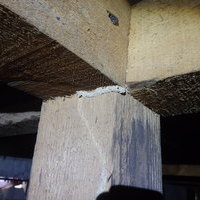 防府市西仁井令にて、改築中のお住まいの白蟻防除工事。のサムネイル